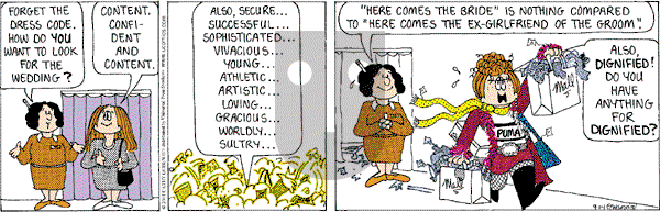 Cathy Classics - Friday September 14, 2001 Comic Strip