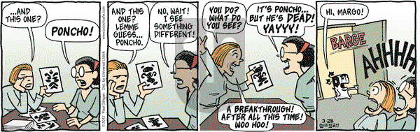 Pooch Cafe - Wednesday March 28, 2012 Comic Strip