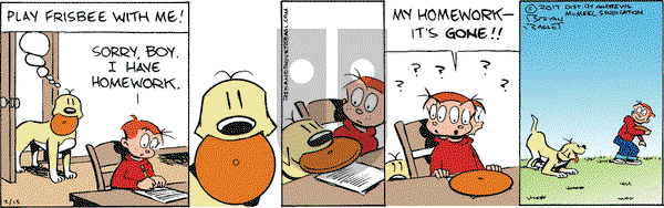 Red and Rover on Wednesday February 15, 2017 Comic Strip