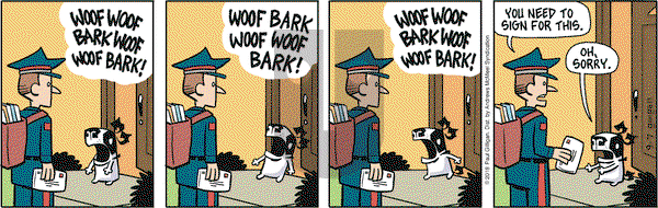 Pooch Cafe on Friday September 7, 2018 Comic Strip