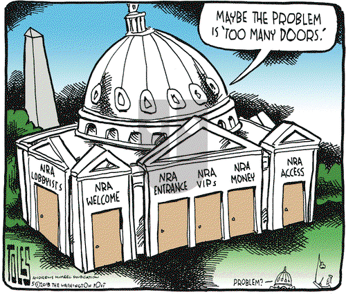 Tom Toles on Monday May 28, 2018 Comic Strip