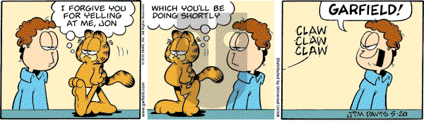 Garfield - Friday May 28, 2010 Comic Strip