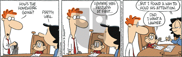 Baby Blues on Thursday November 28, 2013 Comic Strip