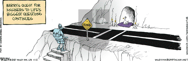 Non Sequitur - Thursday April 22, 2021 Comic Strip