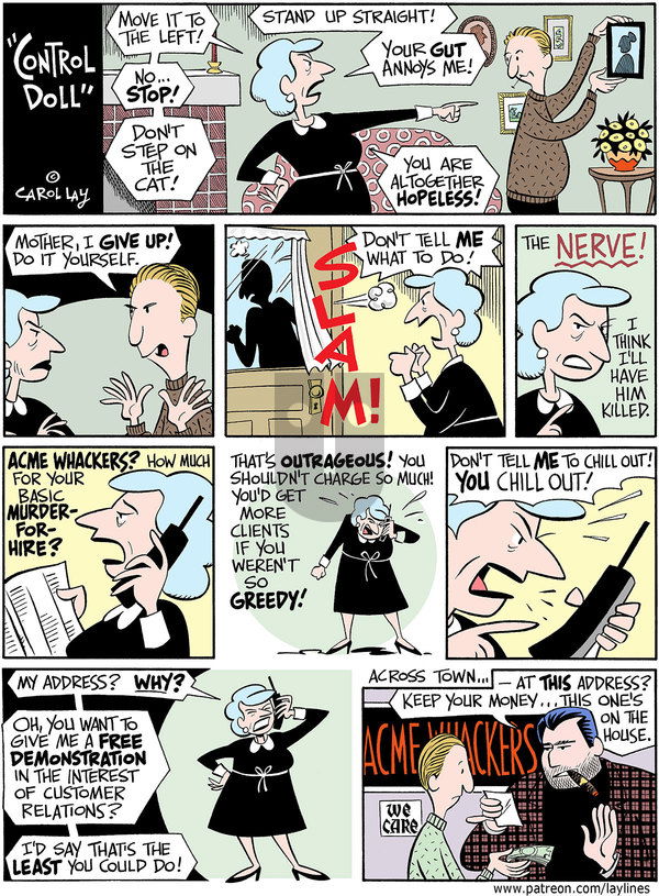 Lay Lines on Monday February 14, 2022 Comic Strip