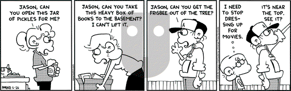FoxTrot on Monday June 26, 2006 Comic Strip