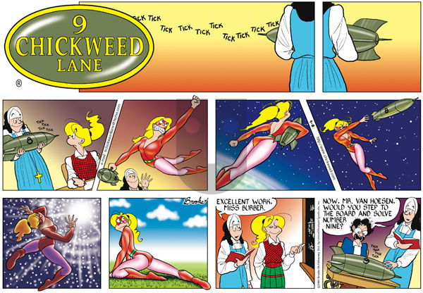 9 Chickweed Lane on Sunday April 8, 2001 Comic Strip
