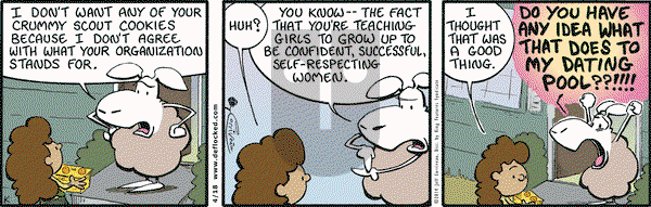 DeFlocked on Friday April 18, 2014 Comic Strip