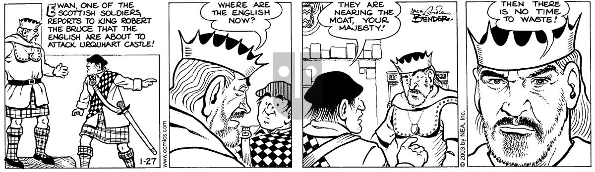 Alley Oop - Monday January 27, 2003 Comic Strip
