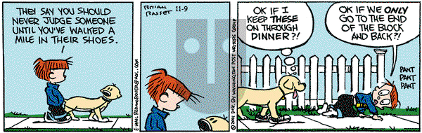 Red and Rover on Friday November 9, 2001 Comic Strip