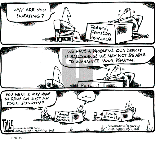 Tom Toles on Tuesday December 14, 2004 Comic Strip