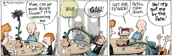 Cul de Sac on Thursday July 18, 2013 Comic Strip