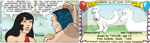 Alley Oop on Saturday December 27, 2008 Comic Strip