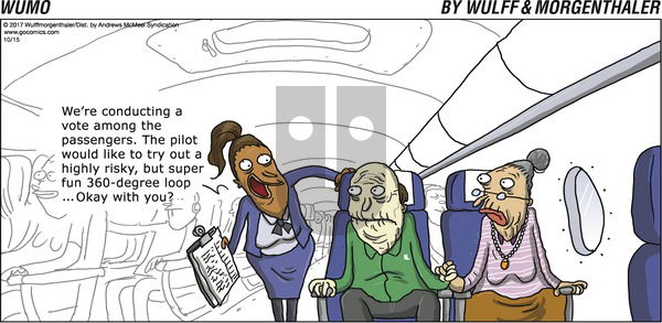 WuMo on Sunday October 15, 2017 Comic Strip