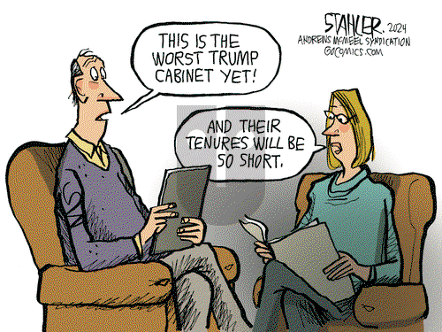 Jeff Stahler - Thursday November 14, 2024 Comic Strip