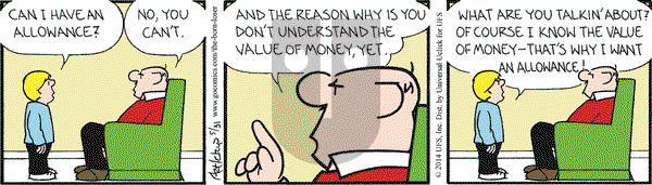 The Born Loser on Saturday May 31, 2014 Comic Strip