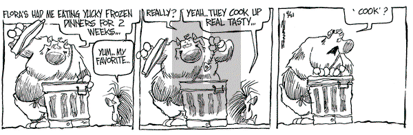 The Grizzwells on Thursday April 21, 1994 Comic Strip