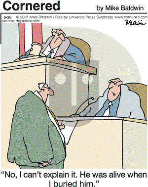 Cornered - Tuesday June 26, 2007 Comic Strip