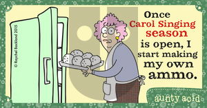 Aunty Acid on Monday December 7, 2015 Comic Strip