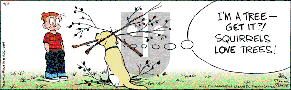 Red and Rover on Thursday April 19, 2018 Comic Strip