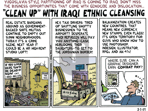 Ted Rall on Saturday February 3, 2007 Comic Strip