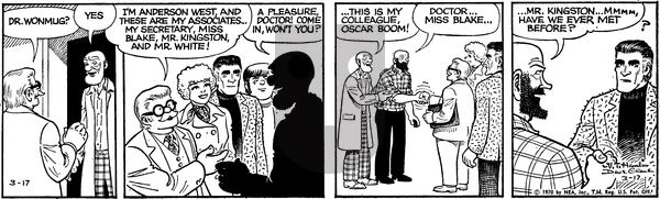 Alley Oop on Tuesday March 17, 1970 Comic Strip