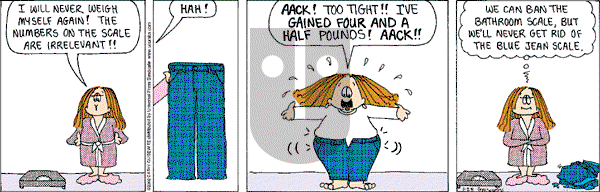 Cathy Classics - Monday January 28, 2002 Comic Strip