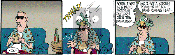 Monty on Saturday February 27, 2016 Comic Strip