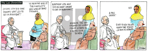 Francis on Monday May 19, 2025 Comic Strip