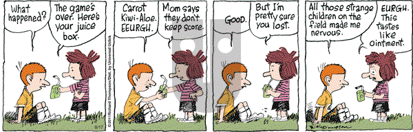Cul de Sac on Friday June 17, 2011 Comic Strip