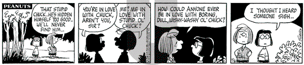 Peanuts on Friday October 8, 1971 Comic Strip