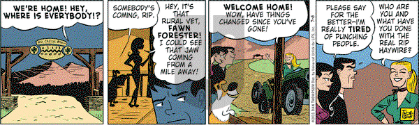 Rip Haywire on Wednesday July 6, 2011 Comic Strip