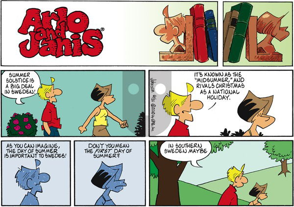 Arlo and Janis on Sunday June 20, 2010 Comic Strip