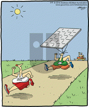 In the Bleachers on Thursday May 9, 2019 Comic Strip