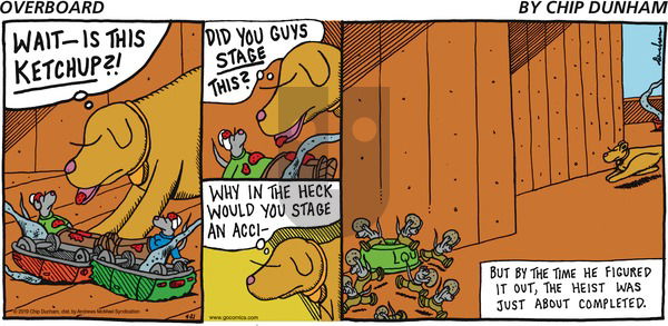Overboard on Sunday April 21, 2019 Comic Strip