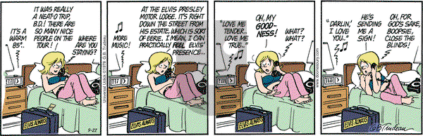 Doonesbury on Monday September 22, 2014 Comic Strip