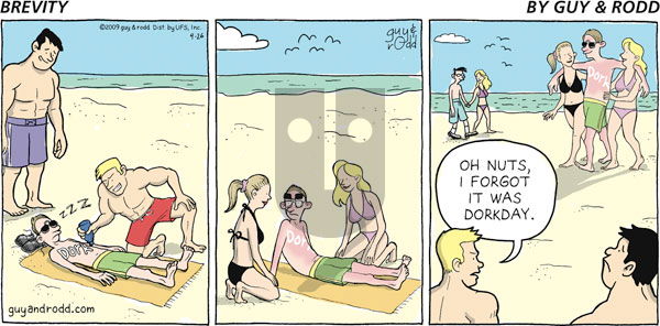 Brevity on Sunday April 26, 2009 Comic Strip