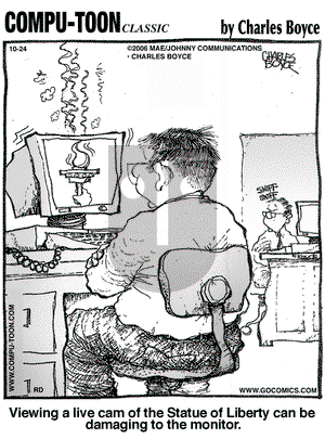 Compu-toon on Saturday May 3, 2025 Comic Strip