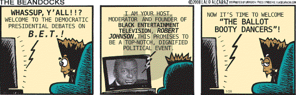 La Cucaracha on Monday January 28, 2008 Comic Strip