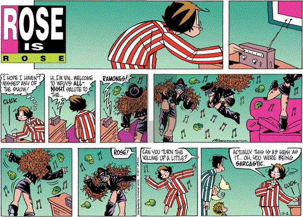 Rose is Rose on Sunday October 2, 2011 Comic Strip