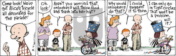 Cul de Sac on Thursday July 5, 2018 Comic Strip