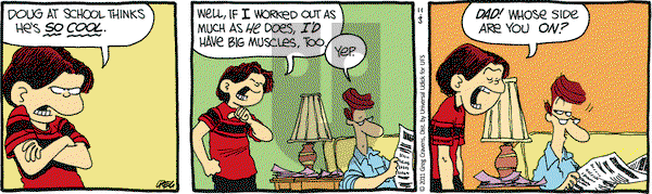 The Buckets on Thursday November 3, 2011 Comic Strip