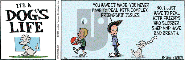 Grand Avenue on Wednesday September 16, 2009 Comic Strip