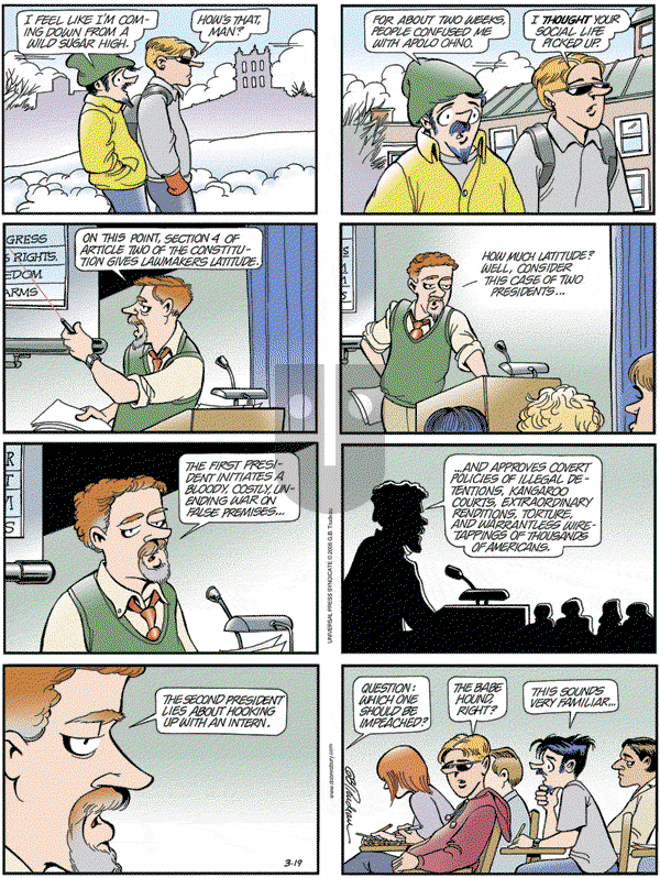 Doonesbury - Sunday March 19, 2006 Comic Strip