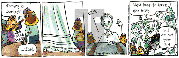Breaking Cat News on Wednesday October 31, 2018 Comic Strip