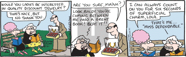 Lola on Tuesday April 19, 2005 Comic Strip