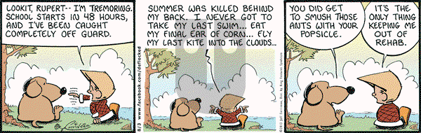 DeFlocked on Saturday August 3, 2013 Comic Strip