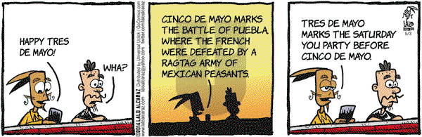 La Cucaracha on Saturday May 3, 2014 Comic Strip