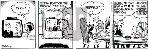 Grand Avenue on Thursday September 16, 1999 Comic Strip