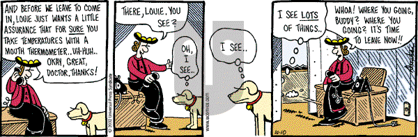 Overboard on Thursday October 10, 2002 Comic Strip